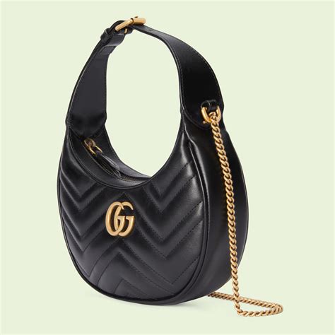 gucci gg marmont half-moon shaped mini bag|GG Marmont mini crossbody bag.